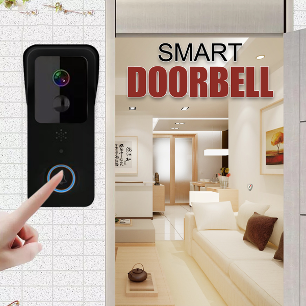 5G WiFi智能门铃无线视频安防摄像头门铃环对讲-22
