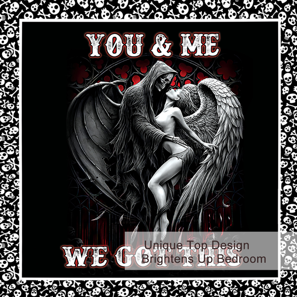 自产床品三件套 鬼神性感女 美国小号（temu仅可自提）-6