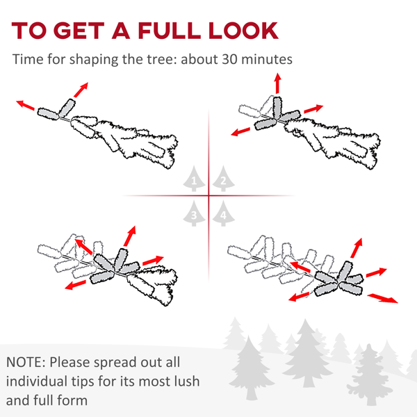 人造圣诞树(周末不发货)-4