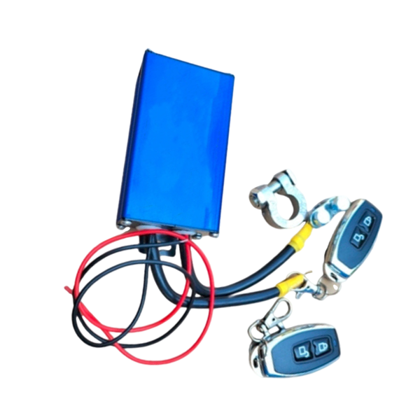 12V 200A通用集成无线汽车电池隔离器2个遥控器-4