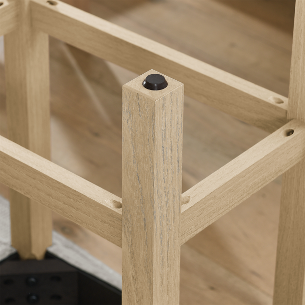 59 英寸吧台桌、餐桌、带电源插座的沙发桌、3 个软垫凳子、4 件套吧台桌椅套装，适用于客厅、餐厅、厨房-8