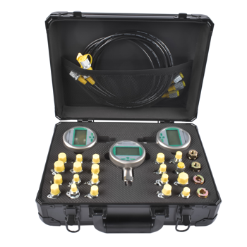 液压测试套件 Digital Pressure Test Kit with 22 Connectors, Dual-Range Gauges (16MPa & 70MPa)