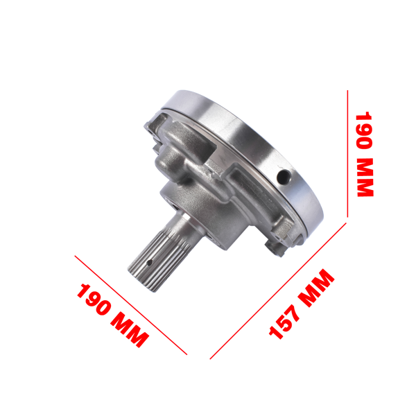 油泵 Transmission Pump Replacement for Case 570LXT 570MXT 580L 580M 580SL 580SM 585G 181199A4-7