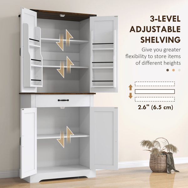 71英寸高厨房餐具柜（周末不发货）-4