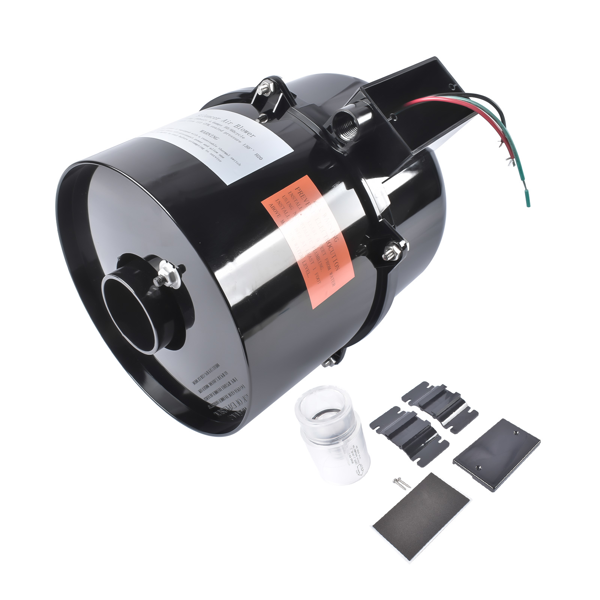 泳池鼓风机 Silencer Pool Spa Hot Tub Blower Black 240 Volt 2 Horsepower Gas Powered Overload Protection 2" Plumbing 6320241-4