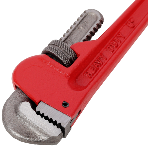 不支持自取。4 件套 8&10&14&24 英寸直式重型管扳手套装水管工可调节水合金钢握把水管工扳手水暖工具且不支持指定仓库发货-16