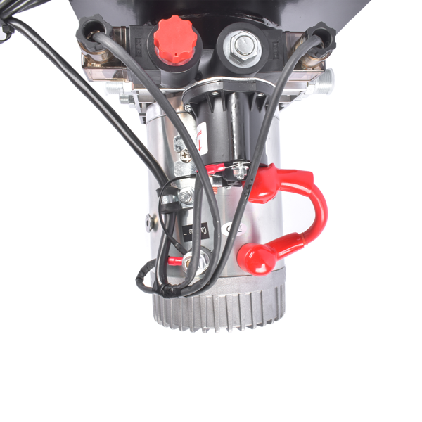 液压泵 DC 12V Electric Hydraulic Pump, 15 Quart Double-Acting Power Unit for Dump Trucks-9
