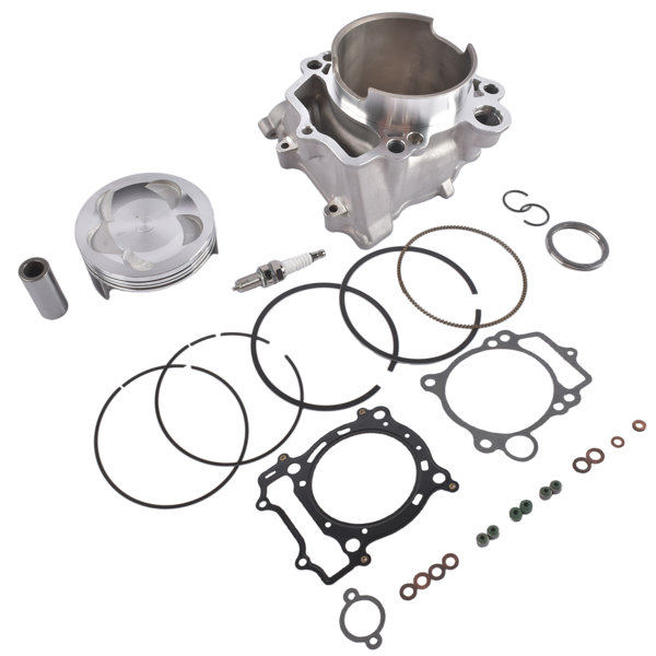 发动机大修包 4-Stroke 95mm Standard Bore Cylinder 12:1 Piston Rebuild Kit Fit for Yamaha YFZ450 Carbureted Models 2004-2013 4865M09500-3