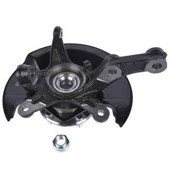 转向节 Front Left Steering Knuckle & Wheel Bearing Hub Assembly Replacement for Honda Civic 2006-2011 51216SNA010 698451