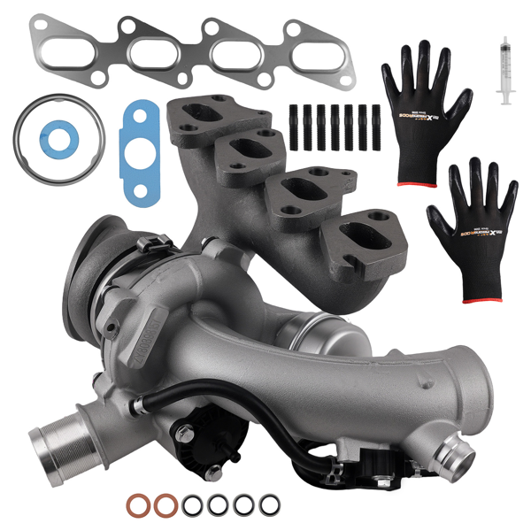 适用于雪佛兰科鲁兹、Sonic Trax及别克昂科拉1.4L欧宝EcoTec A14NET发动机的涡轮增压器-6