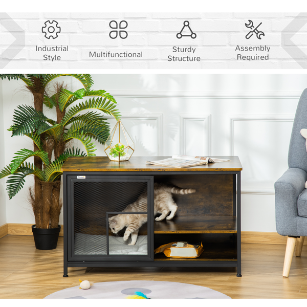 猫舍/木制猫屋 （周末不发货）-6