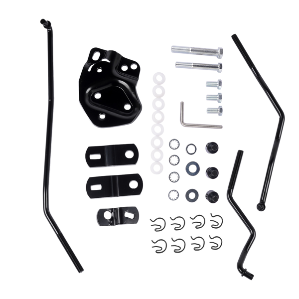 变速杆连杆套件 Shifter Linkage Kit Fit for Buick Gran Sport Skylark Chevrolet Bel Air One-Fifty Series Two-Ten Series Sedan Delivery Nomad Biscayne Impala Pontiac GTO Tempest Olds F-85 3733163-6