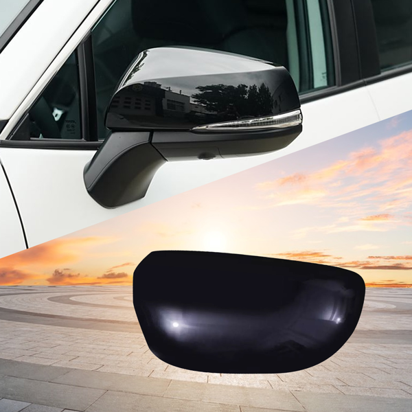 2006-2012年款丰田RAV4黑色右侧后视镜盖Q0EZODE4NW-13