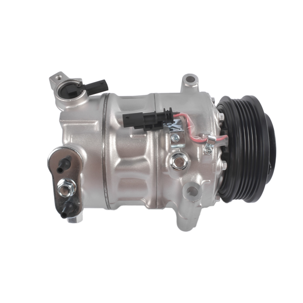 汽车空调压缩机 A/C Compressor with Clutch Fit for Chevy Malibu GMC Acadia Cadillac XT4 Buick Regal L4 2.0L 2.5L 5-Groove Pulley With Heavy Duty Cooling 84554908 84767890-5