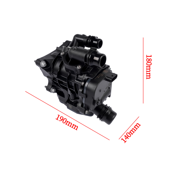 节温器 Engine Coolant Thermostat Unit 11538642560 Replacement for BMW G20 G21 G30 G31 330i 530i X3 X4 Z4 B46D B48D 2.0L-10