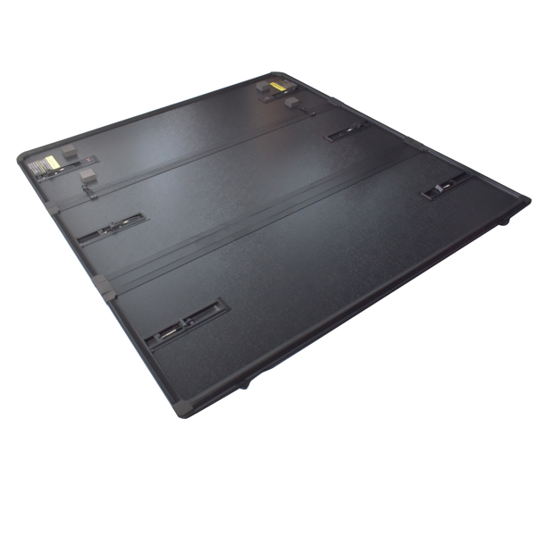 尾箱盖 5.5FT Hard Tri-Fold Tonneau Cover with Light Replacement for 2015-2025 Ford F-150 Truck Bed Waterproof-6