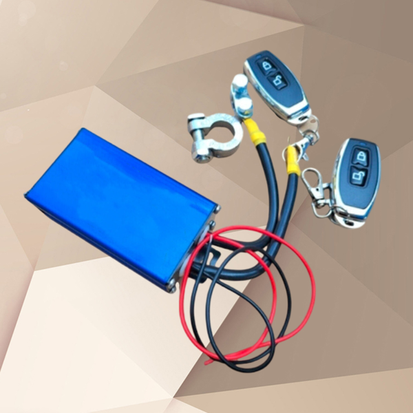 12V 200A通用集成无线汽车电池隔离器2个遥控器-6