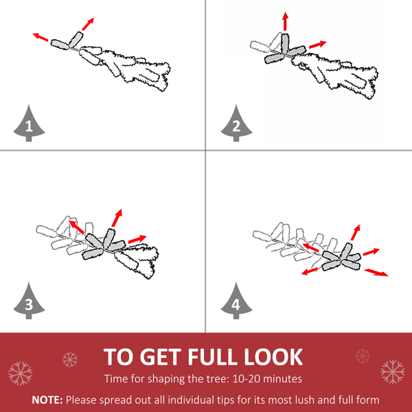 人造圣诞树(周末不发货)-6
