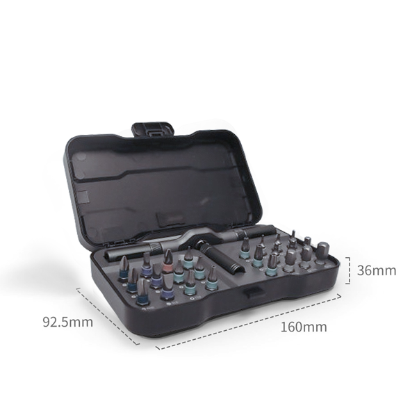 DUKA 24合1多功能棘轮螺丝刀头套装DIY工具箱（限价不能低于23.99）-6