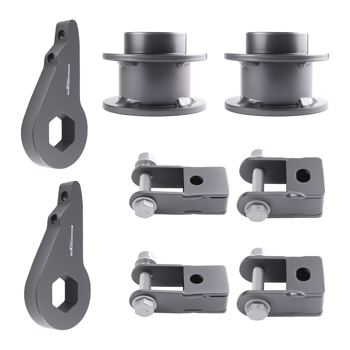 可调式悬挂套件 前升高1-3英寸 后升高2英寸适用于GMC雪佛兰2000-2006款SUV（两驱/四驱）