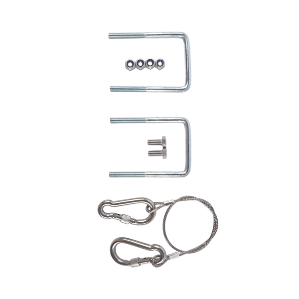 A3 拖车挂接装置 Height Adjustable Boat Winch Mounts 16"-20" + Roller for 3" W x 4" H Frames-3