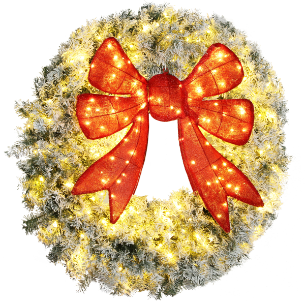 圣诞花环（周末不发货）-3