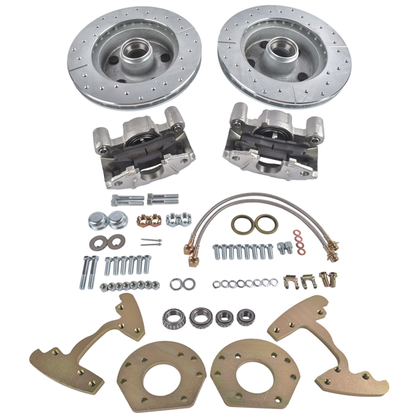 刹车盘套装 Fit for 1964-1966 Mustang Disc Brake Conversion 6 Cylinder 5 Lug-5