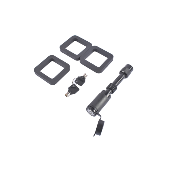 拖车挂接装置 Trailer Hitch 2" Receiver 2" and 2-5 /16" Ball Fit for ATVS RVS Carbon Steel-9