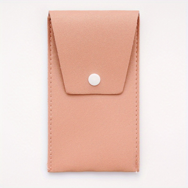 1pcs粉色美眉笔存储筒+全新8PCS眼妆刷套装-粉底，眼影和全妆刷初学者粉红色皮包（禁售亚马逊平台）-4