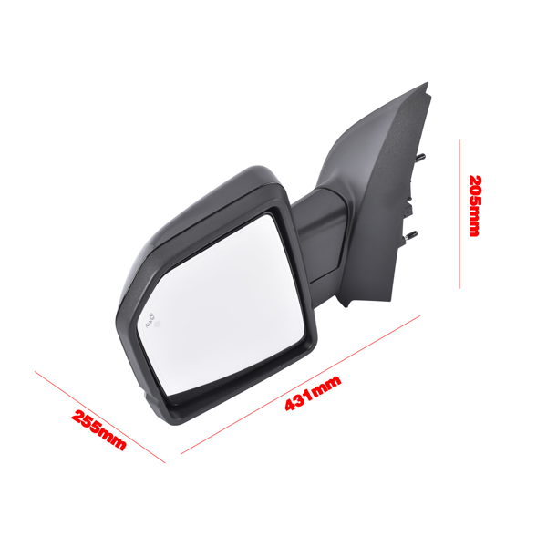 后视镜 Replacement for 2015-2020 Ford F-150 F150 Driver Side Mirror Power / Signal / Blind Spot 22-Pin-5