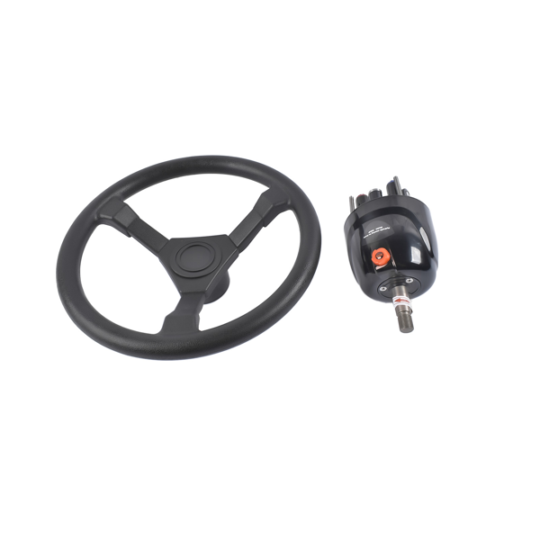 A3 液压方向舵机套件 Hydraulic Outboard Boat Steering Kit + 13.5" Steering Wheel, Hydraulic Helm Pump-9