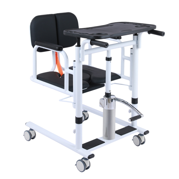 带180°分体式座椅和便盆的患者升降转移椅、浴室轮椅-22