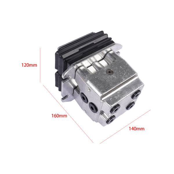 A3 脚踏阀 Silver+Black Pilot Valve Fit for Caterpillar Excavator301.7D, 302.2D, 302.4D 3769702-8
