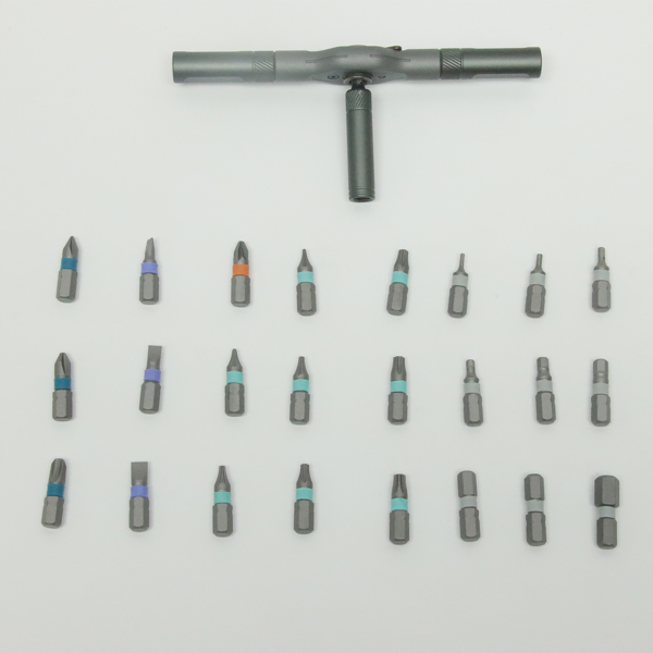 DUKA 24合1多功能棘轮螺丝刀头套装DIY工具箱（限价不能低于23.99）-13