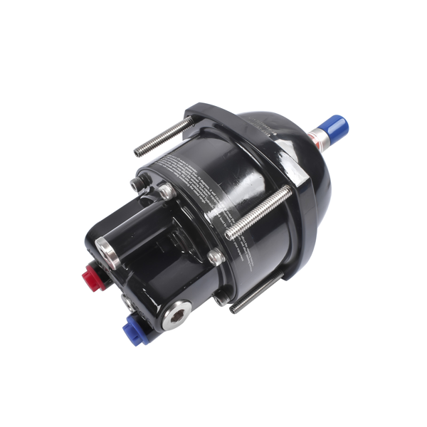 液压方向舵机套件 90 HP Marine Hydraulic Steering System with Two-Way Locking Valve, High-Pressure Pump & 2X 24ft Durable Nylon Hose for Single-Engine Boats-13