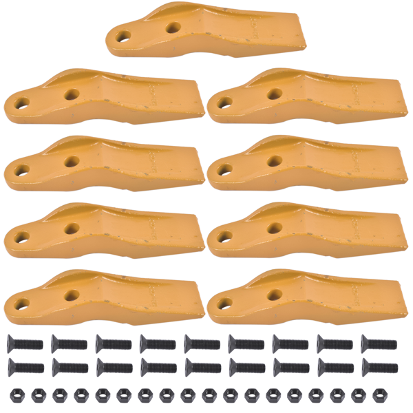 斗齿 1324720 8T4778 1592953 Nine (9)Bucket Uni-Teeth Replacement for Caterpillar 277D, 287, 287C2-1