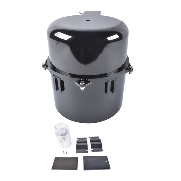 泳池鼓风机 Silencer Pool Spa Hot Tub Blower Black 240 Volt 2 Horsepower Gas Powered Overload Protection 2" Plumbing 6320241-3