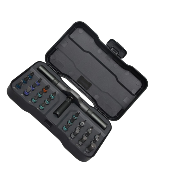 DUKA 24合1多功能棘轮螺丝刀头套装DIY工具箱（限价不能低于23.99）-4