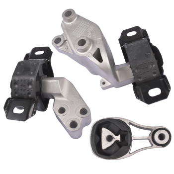 发动机支架 3x Engine Motor & Transmission Mounts Right Left for Smart Fortwo 451 2008-2015