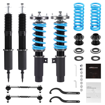 24段可调阻尼减震弹簧支柱，适用于宝马E90/E92/E93 325i/328i/330i/335i后驱车型（2004-2013年款）