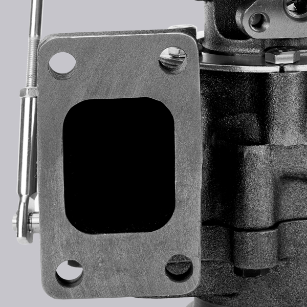 适用于T04E T3 .63涡轮增压器的涡轮增压器压缩机，420+马力，带内置废气旁通阀，V型夹扣式连接-7