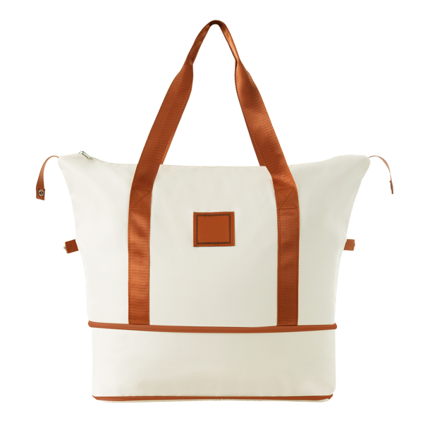 硬壳行李箱套装 3 件套三合一手提随身行李箱 拉杆箱 22x14x9 航空认可，双旋转轮带 TSA 锁，适用于 男性女性，白色（20 英寸）-11