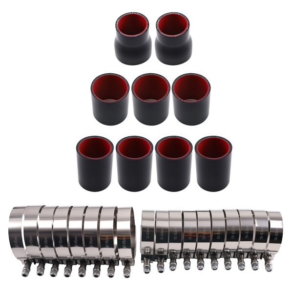 中冷器管道及接头套件，适用于本田思域1992-2000款及讴歌Integra 1994-2001款-4