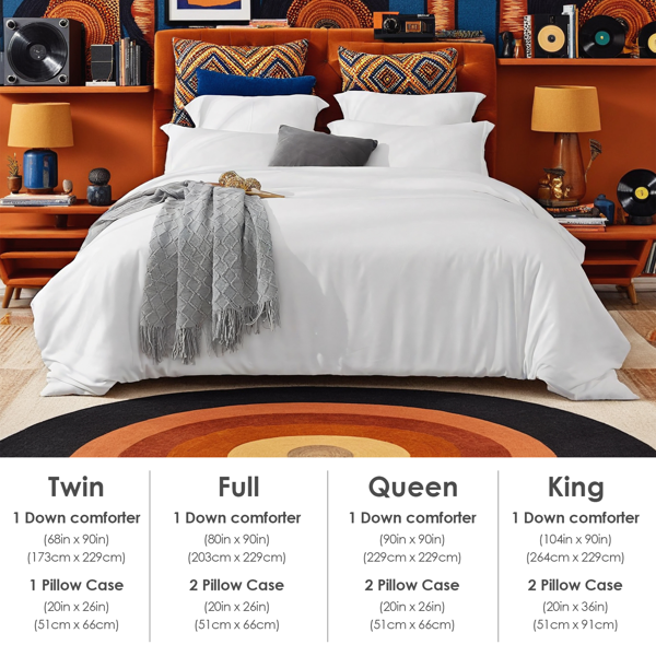 高颜值白色粉色大码纯色被套套装，可爱女生男生温馨校园宿舍卧室被套，圣诞节礼物-3