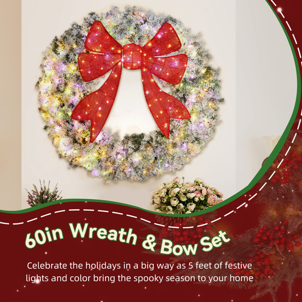 圣诞花环（周末不发货）-4