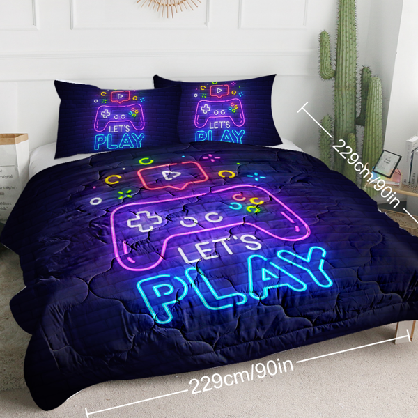 自产数码被子 霓光游戏 美国大号（temu仅可自提）-8