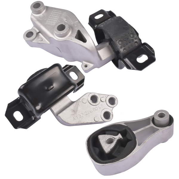 发动机支架 3x Engine Motor & Transmission Mounts Right Left for Smart Fortwo 451 2008-2015-3