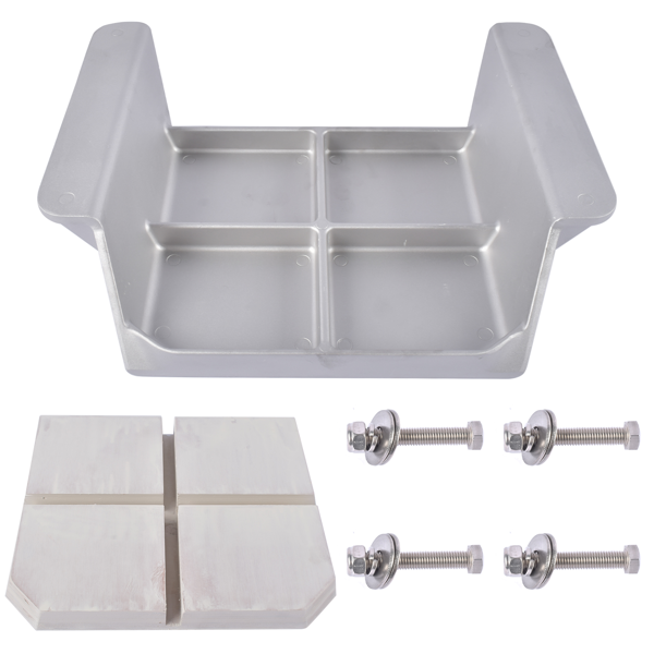 A3 千斤顶板 New Jack Plate 4'' Setback Small Engine Jack Plate Fit for Outboard Motors MJ-1-DP-2