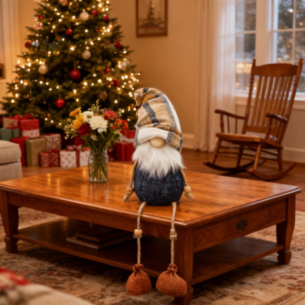 3件套圣诞侏儒装饰品收获和感恩节家居餐桌装饰品，派对礼物的可爱节日装饰品，秋季农舍侏儒中心装饰品FBA发货-10