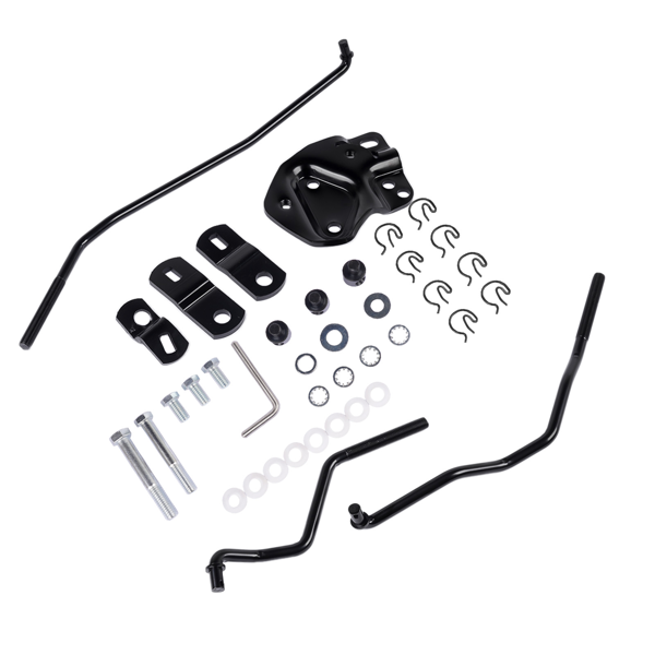 变速杆连杆套件 Shifter Linkage Kit Fit for Buick Gran Sport Skylark Chevrolet Bel Air One-Fifty Series Two-Ten Series Sedan Delivery Nomad Biscayne Impala Pontiac GTO Tempest Olds F-85 3733163-4